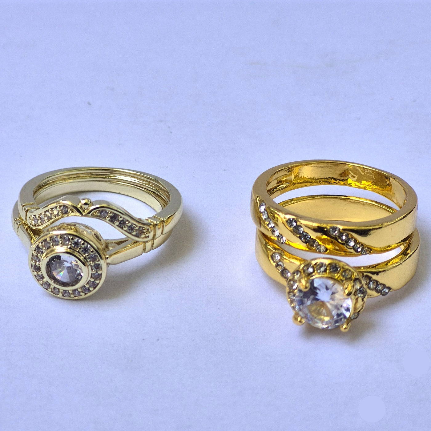 Zweiteilig Ringe