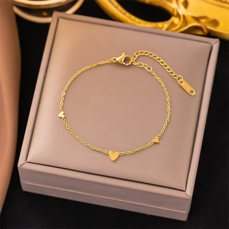 Elegante Edelstahl-Armbänder - Modischer Goldener Schmuck für Damen - Mein Shop